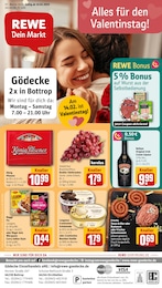 REWE Prospekt "Dein Markt" für Bottrop, 33 Seiten, 10.02.2025 - 15.02.2025