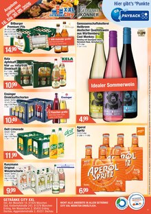 Bitburger im Getränke City Prospekt "Aktuelle Angebote" mit 4 Seiten (München)