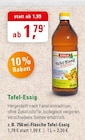 Tafel-Essig Angebote bei ZG Raiffeisen Karlsruhe für 1,79 €