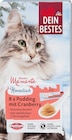 Katzensnack Pudding mit Cranberry (8 Stück), Wintermomente von Dein Bestes im aktuellen dm-drogerie markt Prospekt