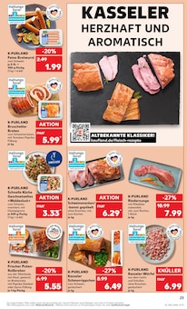 Rollbraten im Kaufland Prospekt "KNÜLLER" mit 56 Seiten (Bielefeld)