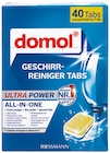 Geschirr-Reiniger Tabs Ultra Power von Domol im aktuellen Rossmann Prospekt