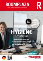 BAUHAUS Prospekt für Saarbrücken mit 8 Seiten BAUHAUS Prospekt für Saarbrücken: "Hygieneschutzglas", 8 Seiten, 14.08.2020 - 30.09.2020