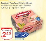 Thunfisch-Filets in Olivenöl im Angebot bei GLOBUS in Pulheim Thunfisch-Filets in Olivenöl Angebote von Saupiquet bei GLOBUS Pulheim für 2,49 €