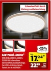 LED-Panel „Sterne“ im Hagebaumarkt Prospekt LED-Panel „Sterne“ von im aktuellen Hagebaumarkt Prospekt für 17,24 €