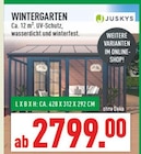Wintergarten Angebote von Juskys bei Marktkauf Neuss für 2.799,00 €