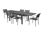 Promo TABLE EXTENSIBLE AURORE GRIS ALU à 249,00 € dans le catalogue Mr.Bricolage à Le Rouret