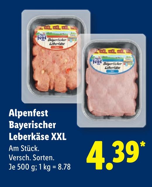 Bayerischer Leberkäse XXL