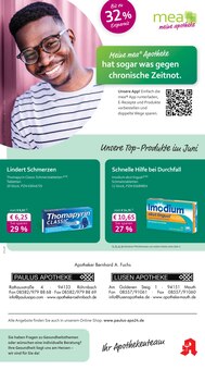 Aktueller mea - meine apotheke Prospekt "Unsere Juni-Angebote" Seite 1 von 4 Seiten