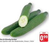 Gurken bei E center im Walldorf Prospekt für 0,99 €