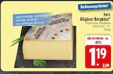 Allgäuer Bergkäse im EDEKA Prospekt Allgäuer Bergkäse von herz im aktuellen EDEKA Prospekt für 1,19 €