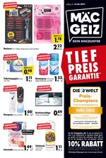 Mäc-Geiz Prospekt für Bischberg mit 9 Seiten Mäc-Geiz Prospekt für Bischberg: "Dein Discounter!", 9 Seiten, 14.06.2021 - 18.06.2021