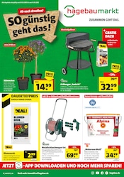 Hagebaumarkt Baumarkt Prospekt der aktuellen Woche mit 16 Seiten, gültig von 03.05.2025 bis 10.05.2025, in Konradsreuth und Umgebung Aktueller Hagebaumarkt Baumarkt Prospekt in Konradsreuth und Umgebung, "Ab nach draußen? SO günstig geht das!" mit 16 Seiten, 03.05.2025 - 10.05.2025