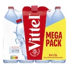 Eau minérale naturelle "Mega Pack" - VITTEL en promo chez Carrefour Créteil à 3,84 €