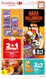 Prospectus Carrefour Market à Versailles "HAHA HALLOWEEN", 48 pages, 22/10/2024 - 03/11/2024