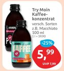 Kaffee-Konzentrat Caramel Macchiato von Try Moin im aktuellen budni Prospekt