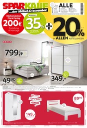 Aktueller Sparkauf Prospekt mit Schlafzimmer, "Küchenakton Fix & Fertig", Seite 1