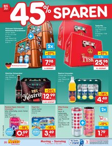 Bier im aktuellen Netto Marken-Discount Prospekt (Rostock) Bier im Netto Marken-Discount Prospekt "Aktuelle Angebote" mit 62 Seiten (Rostock)