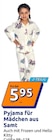 Pyjama für Mädchen aus Samt von  im aktuellen Action Prospekt für 5,95 €