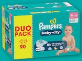 Couches ou Culottes Baby Dry Duo Pack - Pampers en promo chez U Express La Rochelle à 17,99 €