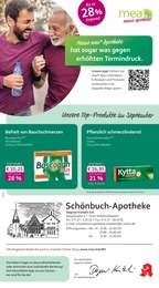 mea - meine apotheke Prospekt für Aichtal mit 4 Seiten mea - meine apotheke Prospekt für Aichtal: "Unsere September-Angebote", 4 Seiten, 01.09.2025 - 30.09.2025