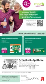 Aktueller mea - meine apotheke Apotheken Prospekt in Walddorfhäslach und Umgebung, "Unsere September-Angebote" mit 4 Seiten, 01.09.2025 - 30.09.2025