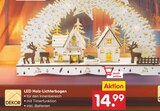 LED Holz-Lichterbogen im Netto Marken-Discount Prospekt LED Holz-Lichterbogen von im aktuellen Netto Marken-Discount Prospekt für 14,99 €