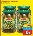 Knax Gewürzgurken Angebote von Hengstenberg bei Netto Marken-Discount Regensburg für 6,00 €