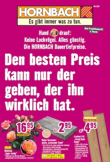 Hornbach Prospekt Lorsch (Karolingerstadt) "Den besten Preis kann nur der geben, der ihn wirklich hat." mit 34 Seiten