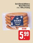 Delikatess Wiener Würstchen Angebote von Gut & Günstig bei EDEKA Nürnberg für 5,99 €