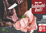 Halbe Schweine von  im aktuellen EDEKA Prospekt für 0,33 €