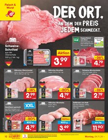 Hackfleisch im Netto Marken-Discount Prospekt "Aktuelle Angebote" mit 54 Seiten (Wiesbaden)