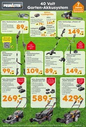 Rasenmäher im Globus-Baumarkt Prospekt in Frechen Aktueller Globus-Baumarkt Prospekt mit Rasenmäher, "Immer eine Idee besser", Seite 7