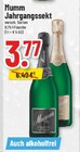 Jahrgangssekt Angebote von Mumm bei E center Euskirchen für 3,77 €