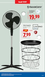 Prix et réduction Ventilateur sur pied dans le prospectus Lidl en cours Offre Ventilateur sur pied dans le catalogue Lidl du moment à la page 41