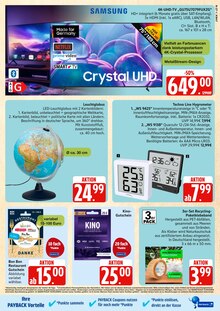 Fernseher im E center Prospekt "Top Angebote" mit 40 Seiten (Rostock)