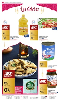 Prospectus Carrefour Market de la semaine "Tout L'Aïd El Kebir à petits prix" avec 2 pages, valide du 27/05/2025 au 08/06/2025 pour Issoire et alentours