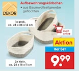 Aufbewahrungskörbchen im Angebot bei Netto Marken-Discount in Dülmen Aufbewahrungskörbchen Angebote bei Netto Marken-Discount Dülmen für 9,99 €