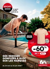 Prospectus Magasins de Sport Sport 2000 en cours à Capdenac et alentours, "SPORT 2000", 2 pages, 25/05/2026 - 14/06/2026 Catalogue Magasins de Sport Sport 2000 en cours à Capdenac et alentours, "SPORT 2000", 2 pages, 25/05/2026 - 14/06/2026