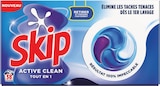 Lessive caps tout en 1 active clean x38 - SKIP en promo chez Intermarché Super Saintes à 2,70 €