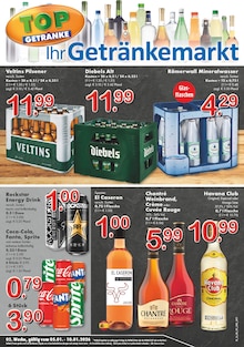 Aktueller TOP Getränke Düsseldorf Prospekt "Aktuelle Angebote" mit 4 Seiten