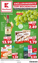 Supermarkt Prospekt von Kaufland Biesenthal Kaufland Prospekt: "KNÜLLER", 63 Seiten, 13.10.2025 - 15.10.2025