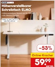 Höhenverstellbarer Schreibtisch ELMO von  im aktuellen Netto Marken-Discount Prospekt für 59,99 €