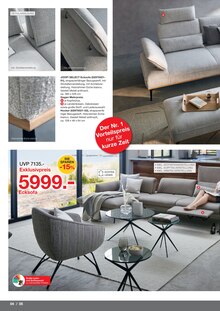 Couch im Möbelzentrum Pforzheim Prospekt "JOOP! AKTIONSWOCHEN" mit 22 Seiten (Karlsruhe)