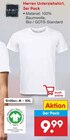 Herren Unterziehshirt, 3er Pack Angebote bei Netto Marken-Discount Cottbus für 9,99 €