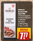 Bourbon BBQ Spare Ribs Angebote von RibWorld bei REWE Freiburg für 7,77 €