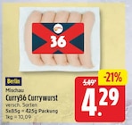 Curry36 Currywurst von Berlin für 4,29 € bei EDEKA im Angebot Curry36 Currywurst von Berlin im aktuellen EDEKA Prospekt
