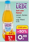 Saft oder Nektar im Angebot bei Netto Marken-Discount in Hof Saft oder Nektar Angebote von Frucht Liebe bei Netto Marken-Discount Hof für 0,99 €