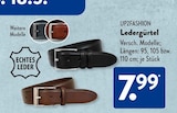 Ledergürtel Schwarz im Angebot bei ALDI SÜD in Hückelhoven Ledergürtel Schwarz Angebote von UP2FASHION bei ALDI SÜD Hückelhoven für 7,99 €