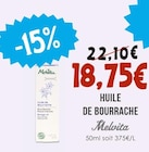 Huile de Bourrache - Melvita dans le catalogue Naturalia